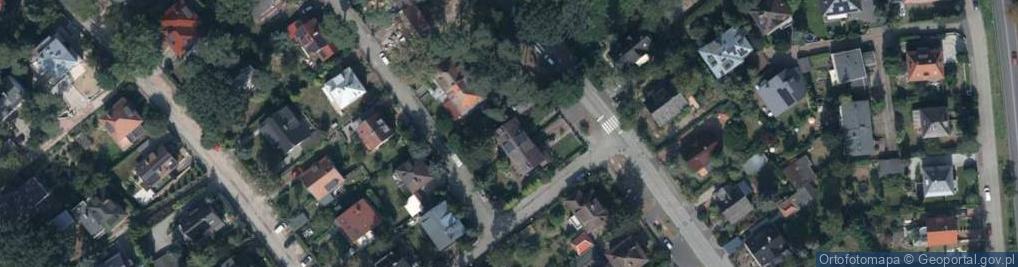 Zdjęcie satelitarne Piaszczysta ul.