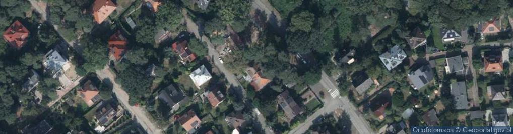 Zdjęcie satelitarne Piaszczysta ul.