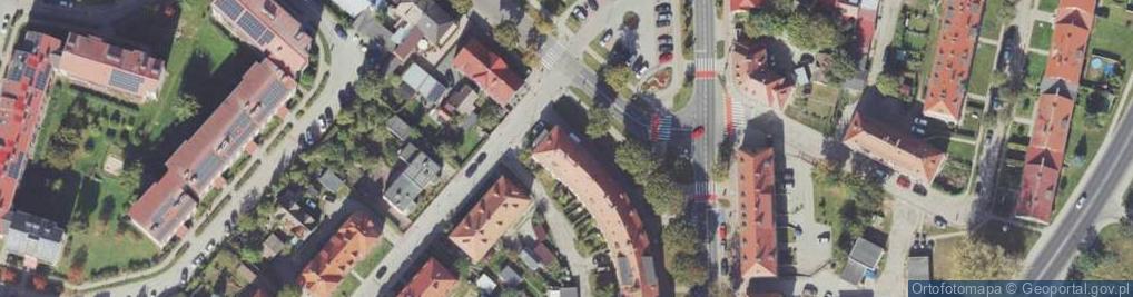 Zdjęcie satelitarne Piłsudskiego Józefa, marsz. ul.