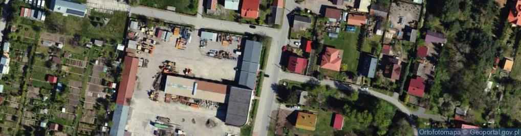 Zdjęcie satelitarne Piekarska ul.