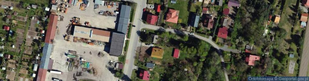 Zdjęcie satelitarne Piekarska ul.