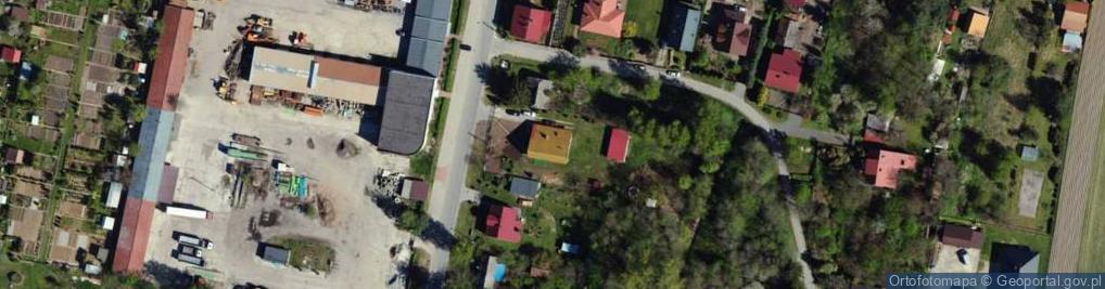 Zdjęcie satelitarne Piekarska ul.