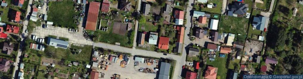 Zdjęcie satelitarne Piekarska ul.