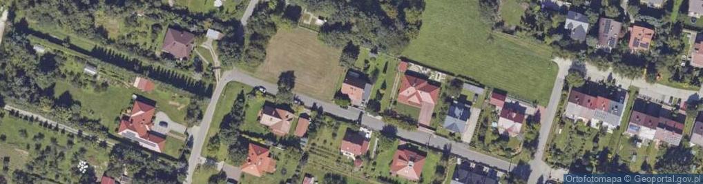 Zdjęcie satelitarne Piękna ul.