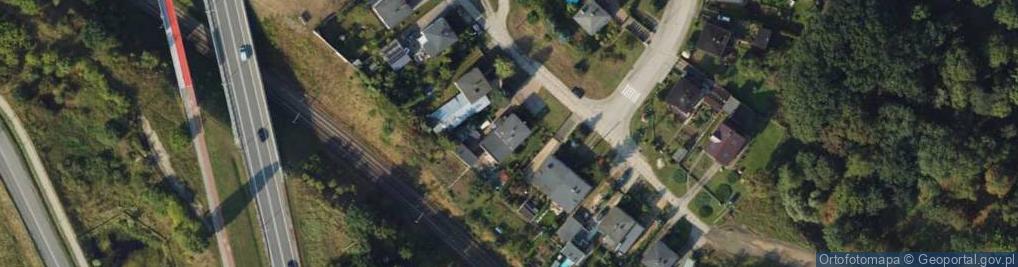 Zdjęcie satelitarne Piastowska ul.