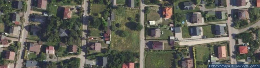 Zdjęcie satelitarne Piastowska ul.