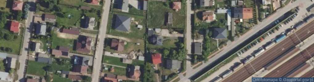 Zdjęcie satelitarne Piastowska ul.