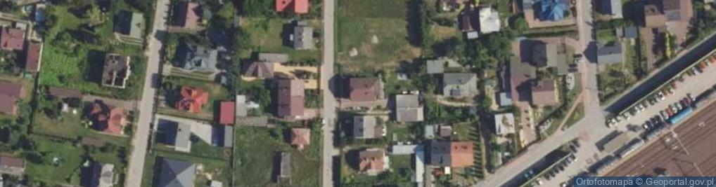 Zdjęcie satelitarne Piastowska ul.