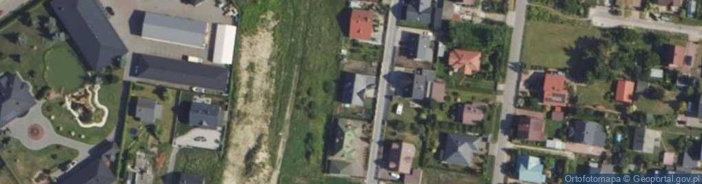 Zdjęcie satelitarne Piekarska ul.