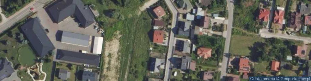 Zdjęcie satelitarne Piekarska ul.