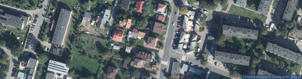Zdjęcie satelitarne Piekarska ul.