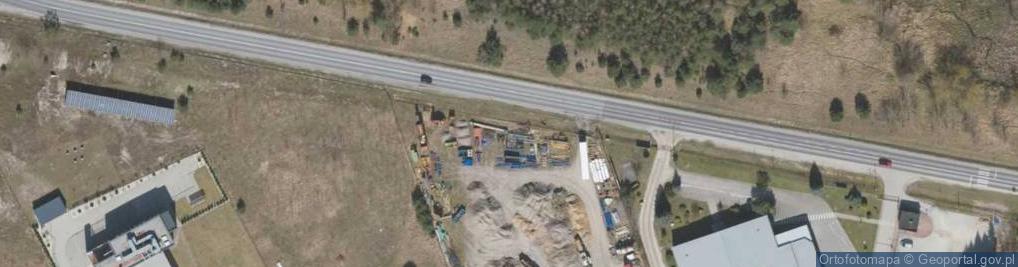 Zdjęcie satelitarne Piaskowa ul.