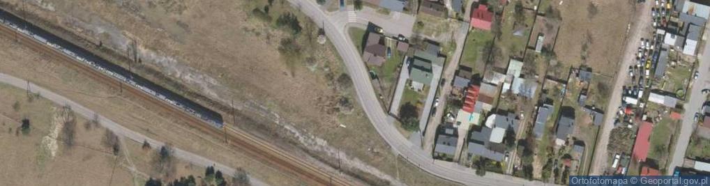 Zdjęcie satelitarne Piaskowa ul.