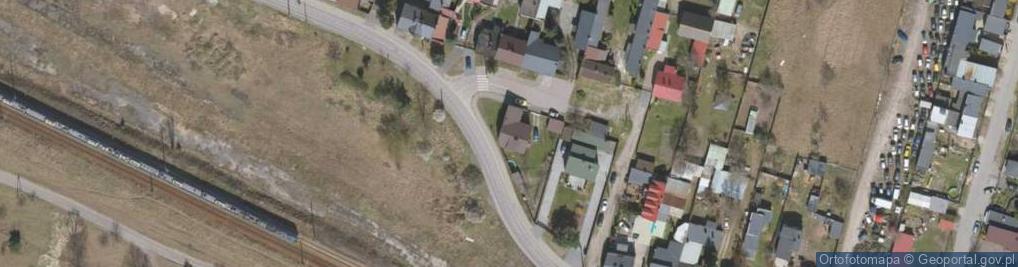 Zdjęcie satelitarne Piaskowa ul.