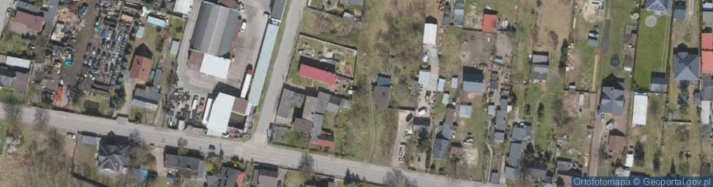 Zdjęcie satelitarne Piaskowa ul.