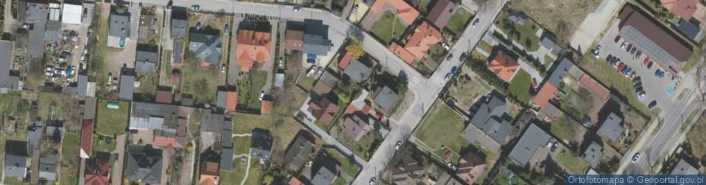Zdjęcie satelitarne Piastowska ul.