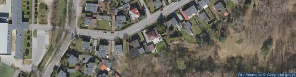Zdjęcie satelitarne Piękna ul.