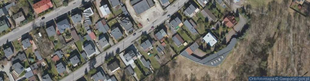 Zdjęcie satelitarne Piękna ul.