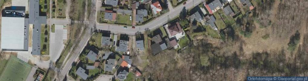 Zdjęcie satelitarne Piękna ul.
