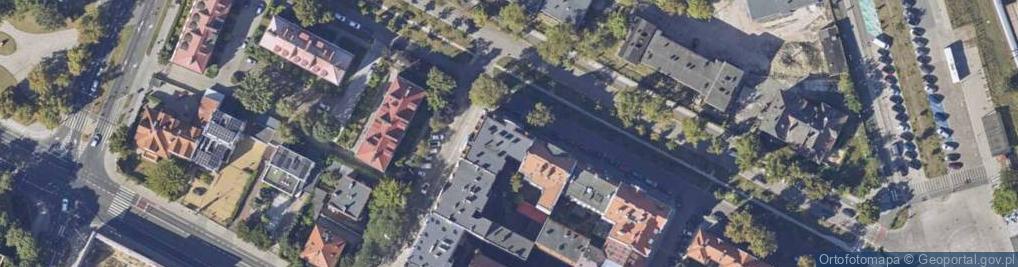 Zdjęcie satelitarne Piastowska ul.