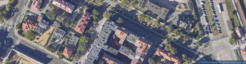 Zdjęcie satelitarne Piastowska ul.
