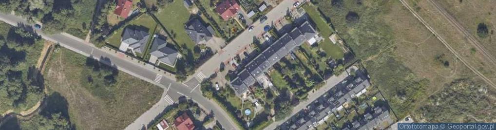 Zdjęcie satelitarne Piotrkowska ul.