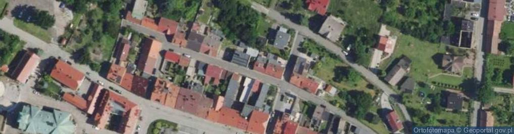 Zdjęcie satelitarne Piastowska ul.