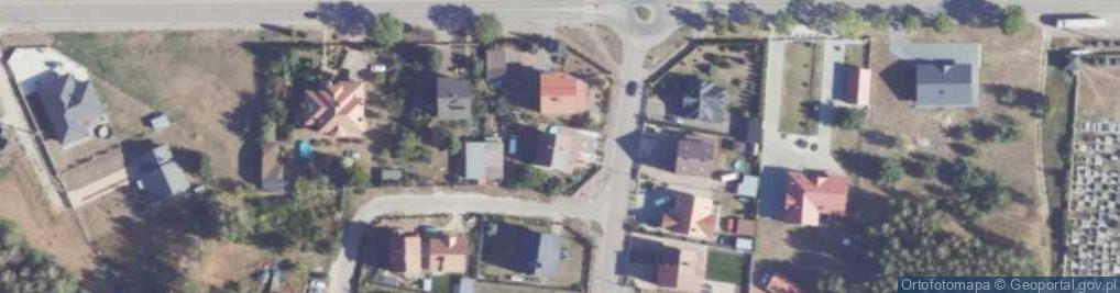 Zdjęcie satelitarne Piękna ul.