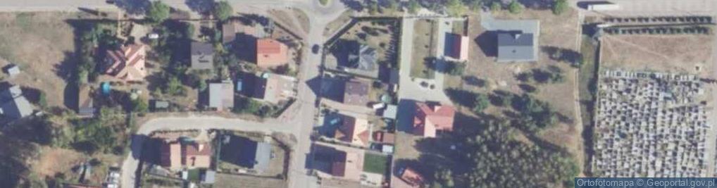 Zdjęcie satelitarne Piękna ul.