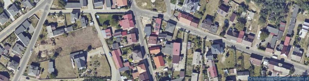 Zdjęcie satelitarne Piaskowa ul.