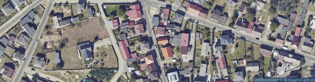 Zdjęcie satelitarne Piaskowa ul.