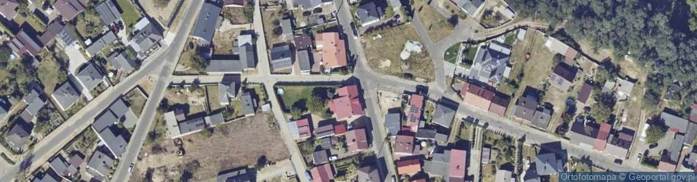 Zdjęcie satelitarne Piaskowa ul.