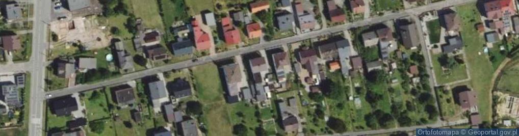 Zdjęcie satelitarne Piaskowa ul.