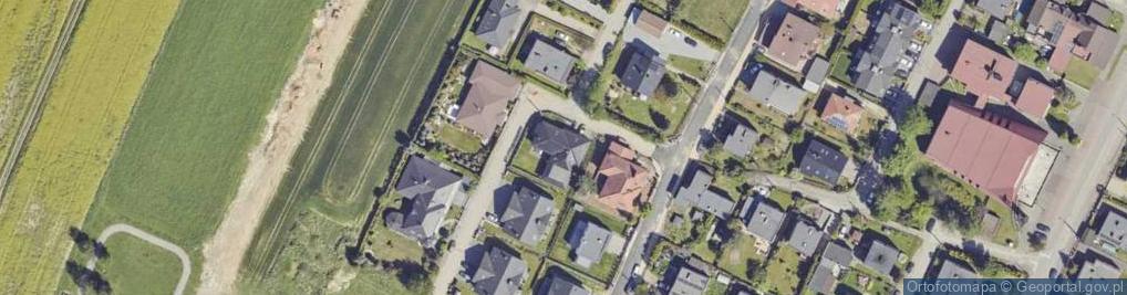 Zdjęcie satelitarne Piaskowa ul.