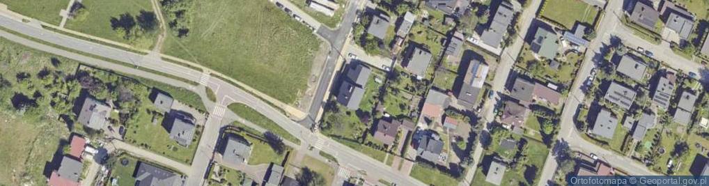 Zdjęcie satelitarne Piaskowa ul.