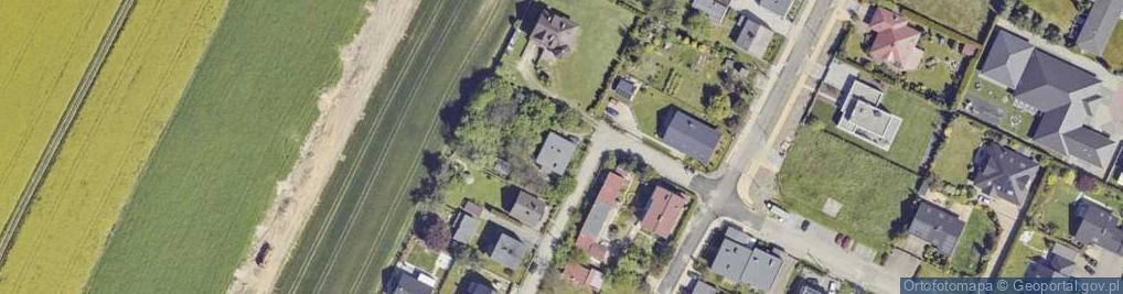 Zdjęcie satelitarne Piaskowa ul.