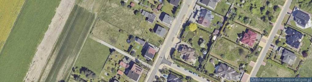 Zdjęcie satelitarne Piaskowa ul.