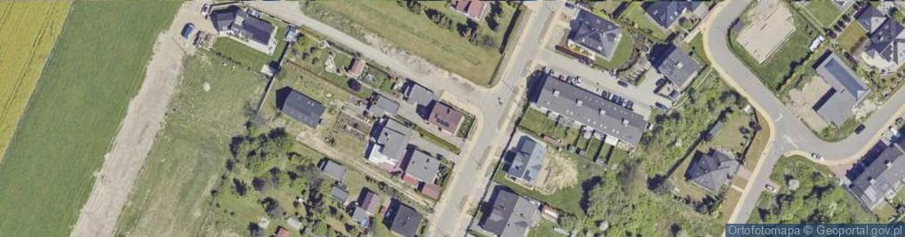 Zdjęcie satelitarne Piaskowa ul.