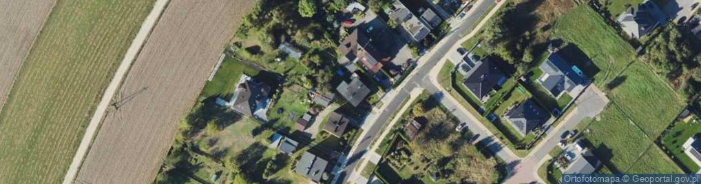 Zdjęcie satelitarne Piaskowa ul.