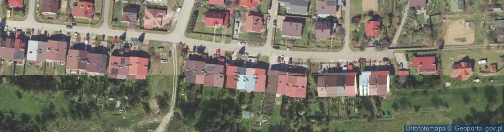 Zdjęcie satelitarne Pileckich ul.