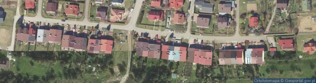 Zdjęcie satelitarne Pileckich ul.