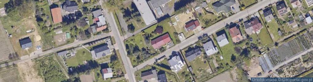 Zdjęcie satelitarne Piastowska ul.