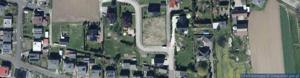Zdjęcie satelitarne Piękna ul.