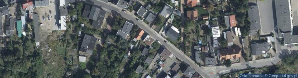 Zdjęcie satelitarne Piaskowa ul.
