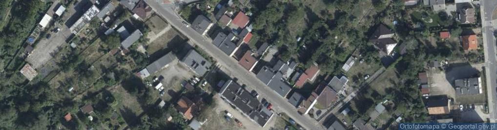 Zdjęcie satelitarne Piaskowa ul.