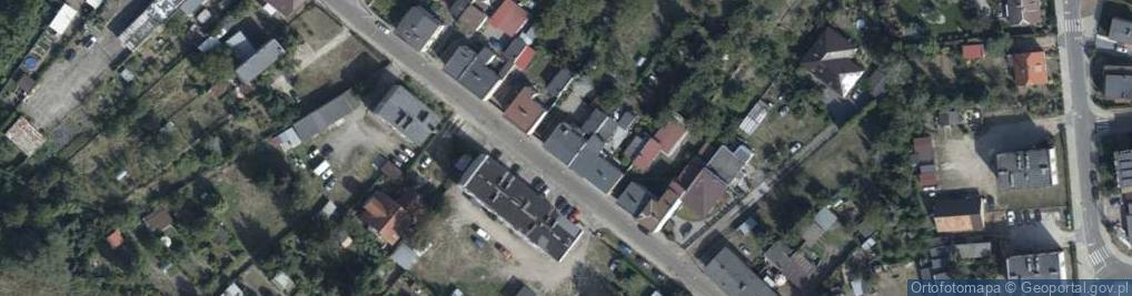 Zdjęcie satelitarne Piaskowa ul.