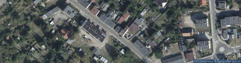 Zdjęcie satelitarne Piaskowa ul.