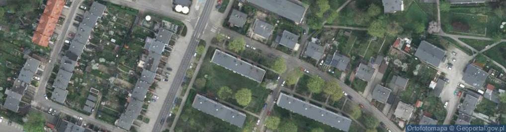 Zdjęcie satelitarne Piętnastolecia ul.