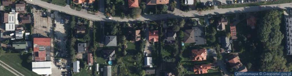 Zdjęcie satelitarne Piastowska ul.