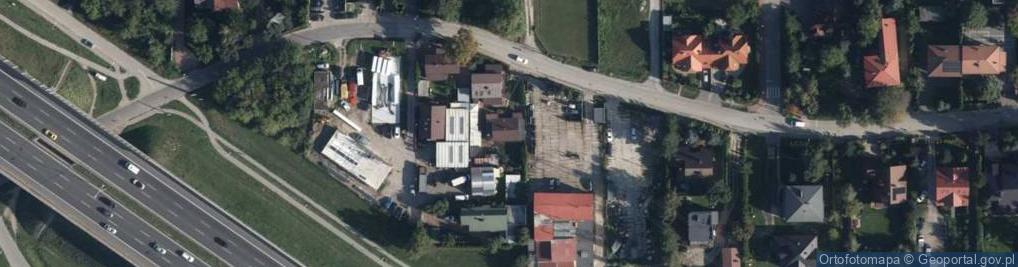 Zdjęcie satelitarne Piastowska ul.